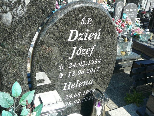 Józef Dzień 1934 Żory - Grobonet - Wyszukiwarka osób pochowanych