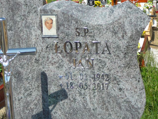 Jan Łopata 1942 Żory - Grobonet - Wyszukiwarka osób pochowanych