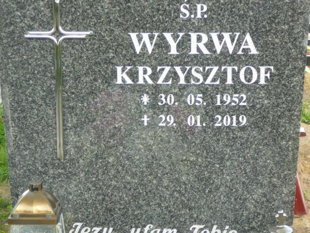 Krzysztof Wyrwa 1952 Żory - Grobonet - Wyszukiwarka osób pochowanych