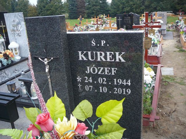 Józef Kurek 1944 Żory - Grobonet - Wyszukiwarka osób pochowanych