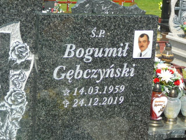 Bogumił Gębczyński 1959 Żory - Grobonet - Wyszukiwarka osób pochowanych