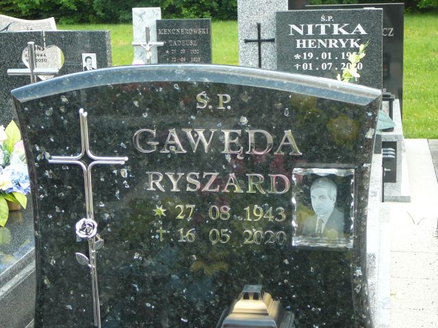 Ryszard Gawęda 1943 Żory - Grobonet - Wyszukiwarka osób pochowanych