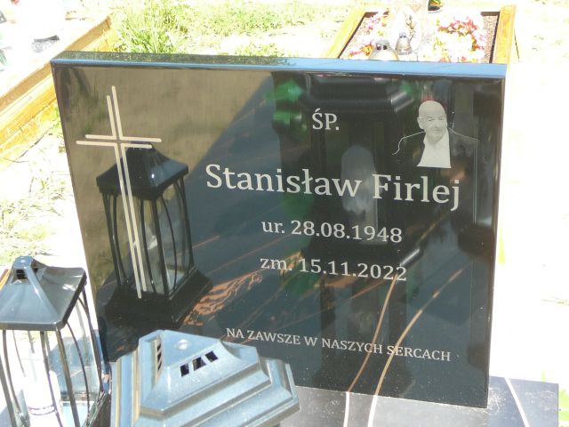 Stanisław Firlej 1948 Żory - Grobonet - Wyszukiwarka osób pochowanych