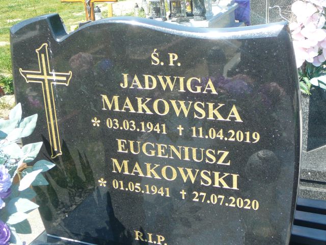 Jadwiga Makowska 1941 Żory - Grobonet - Wyszukiwarka osób pochowanych