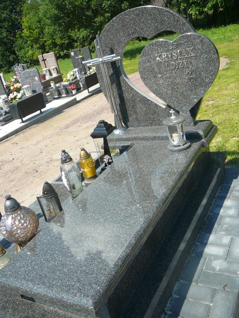 Grób Aleksandra Krysiak