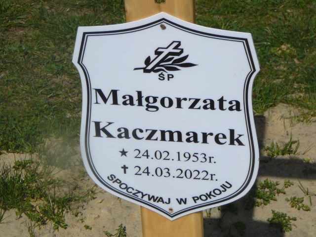 Małgorzata Kaczmarek 1953 Żory - Grobonet - Wyszukiwarka osób pochowanych