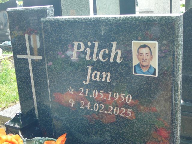 Jan Pilch 1950 Żory - Grobonet - Wyszukiwarka osób pochowanych