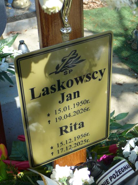 Grób Jan Laskowski