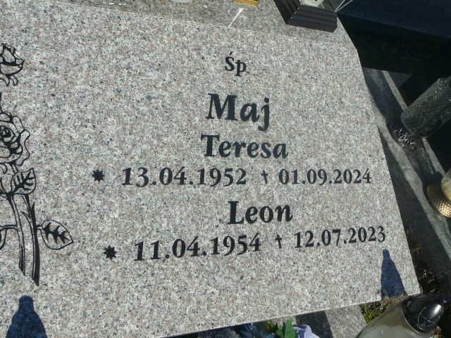 Leon Maj 1954 Żory - Grobonet - Wyszukiwarka osób pochowanych