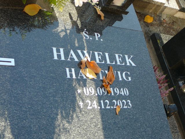 Hartwig Hawelek 1940 Żory - Grobonet - Wyszukiwarka osób pochowanych