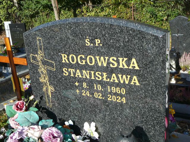 Stanisława Rogowska 1960 Żory - Grobonet - Wyszukiwarka osób pochowanych