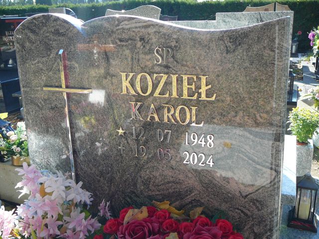 Karol Kozieł 1948 Żory - Grobonet - Wyszukiwarka osób pochowanych