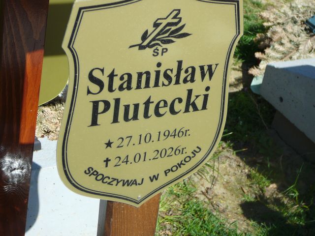 Stanisław Plutecki 1946 Żory - Grobonet - Wyszukiwarka osób pochowanych