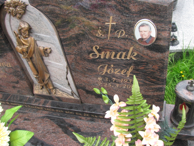 Mieczysława Smak 1938 Żory - Grobonet - Wyszukiwarka osób pochowanych