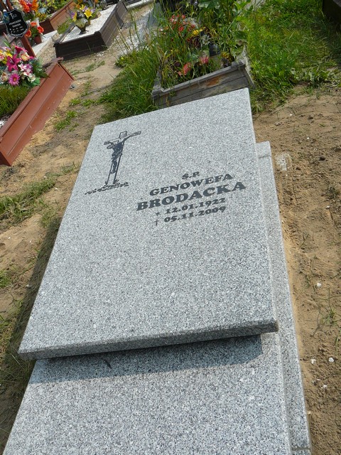 Grób Genowefa Brodacka