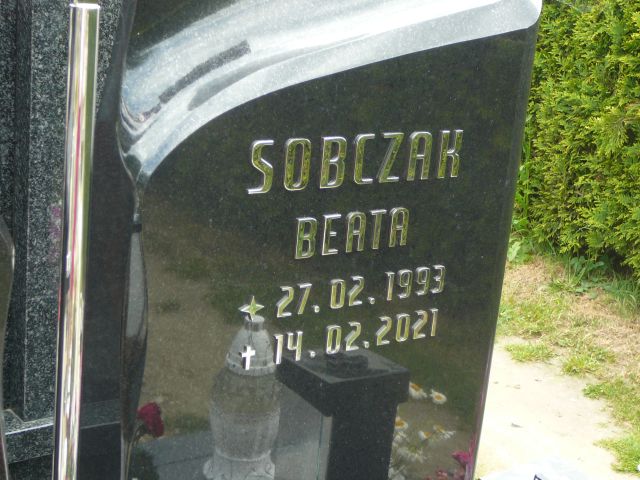 Beata Sobczak 1993 Żory - Grobonet - Wyszukiwarka osób pochowanych