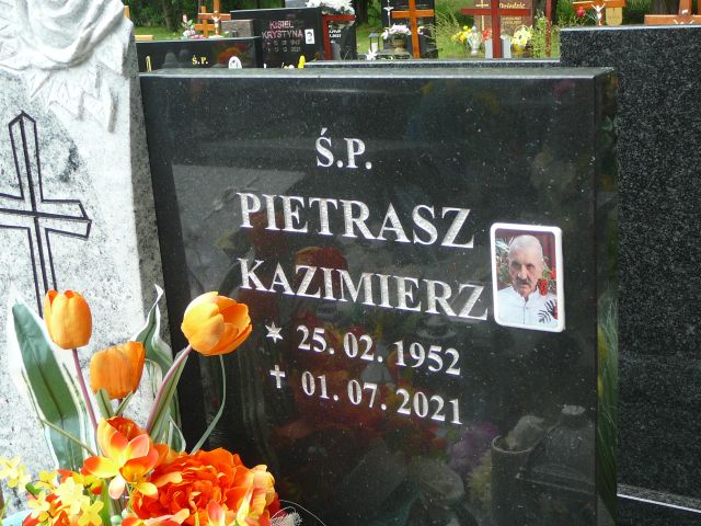 Kazimierz Pietrasz 1952 Żory - Grobonet - Wyszukiwarka osób pochowanych