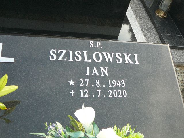 Jan Szislowski 1943 Żory - Grobonet - Wyszukiwarka osób pochowanych
