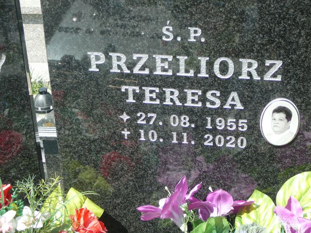 Teresa Przeliorz 1955 Żory - Grobonet - Wyszukiwarka osób pochowanych