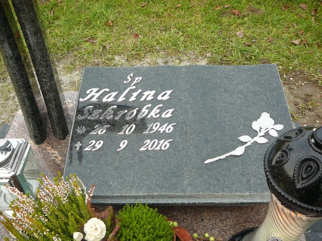 Halina Szkróbka 1946 Żory - Grobonet - Wyszukiwarka osób pochowanych