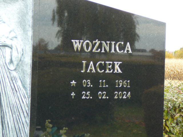 Jacek Woźnica 1961 Żory - Grobonet - Wyszukiwarka osób pochowanych