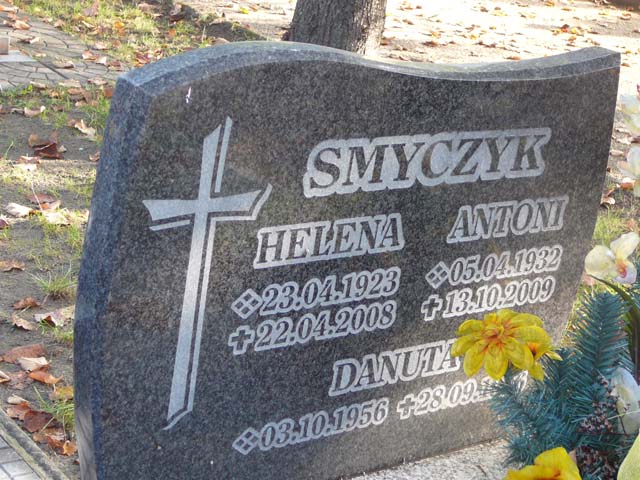 Antoni Smyczyk 1932 Żory - Grobonet - Wyszukiwarka osób pochowanych