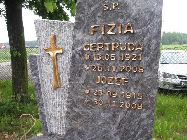 Józef Fizia 1915 Żory - Grobonet - Wyszukiwarka osób pochowanych